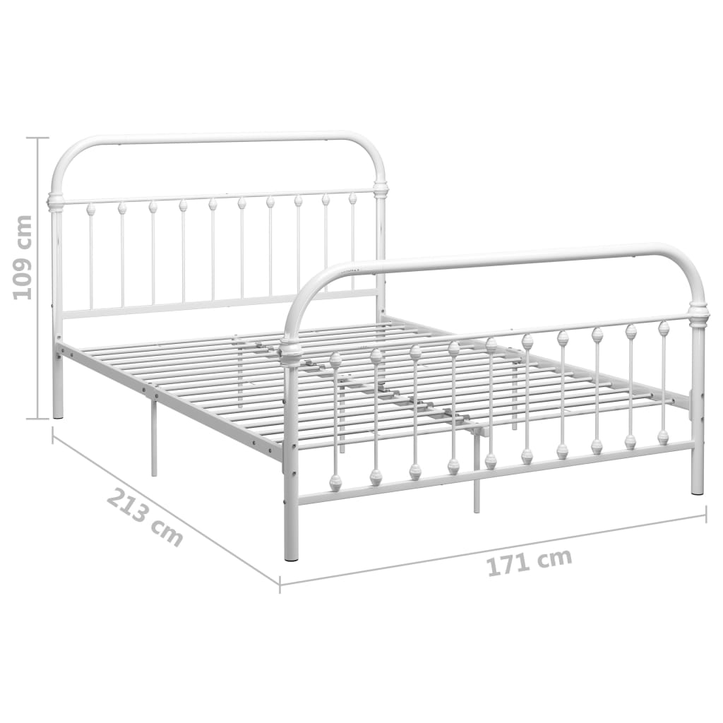 Bedframe metaal 90x200 cm