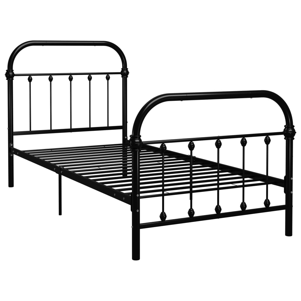 Bedframe metaal 90x200 cm