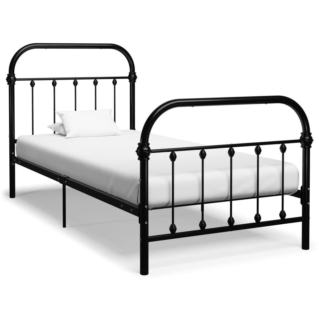 Bedframe metaal 90x200 cm