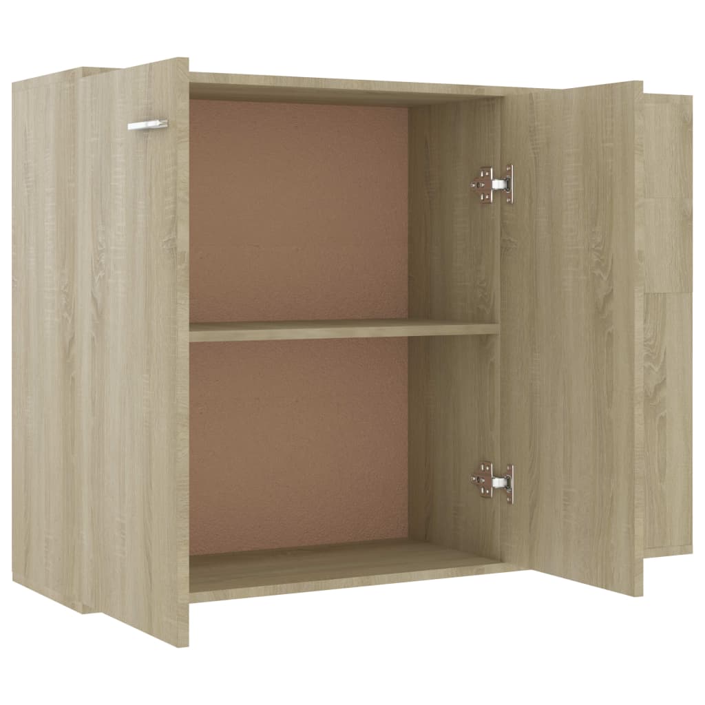 Dressoir 105x30x75 cm bewerkt hout