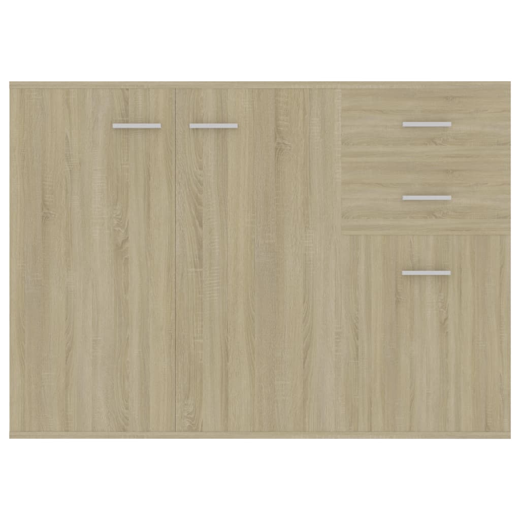 Dressoir 105x30x75 cm bewerkt hout