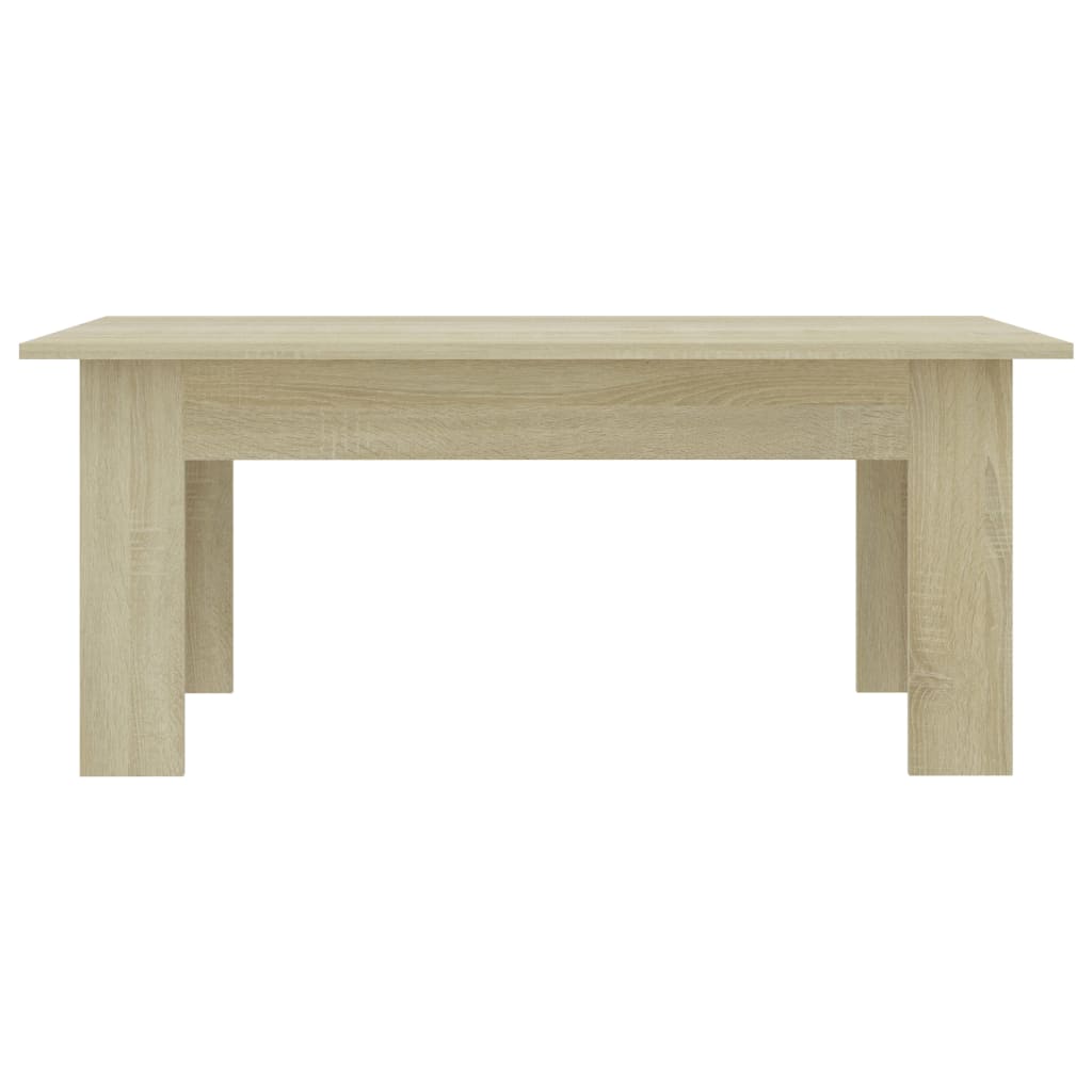 Salontafel 100x60x42 cm bewerkt hout