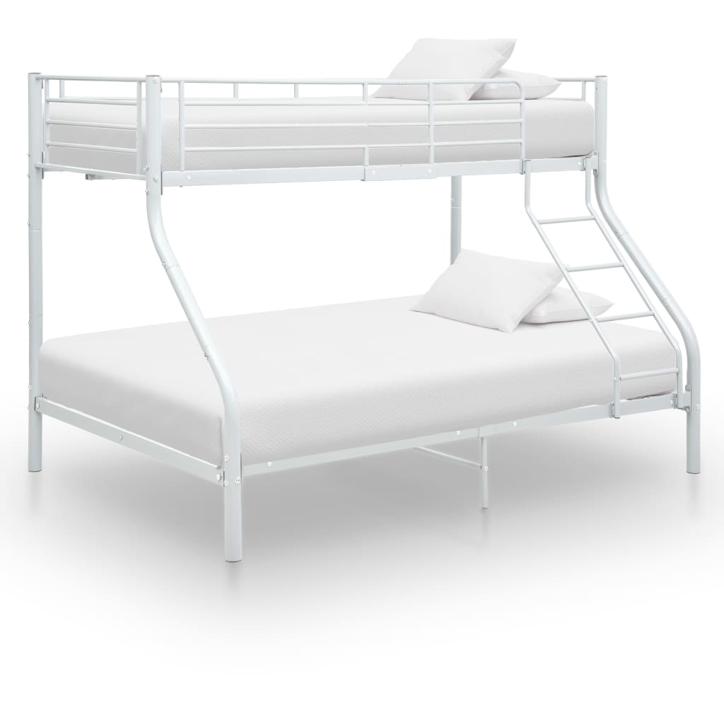 Stapelbedframe metaal 140x200 cm/90x200 cm