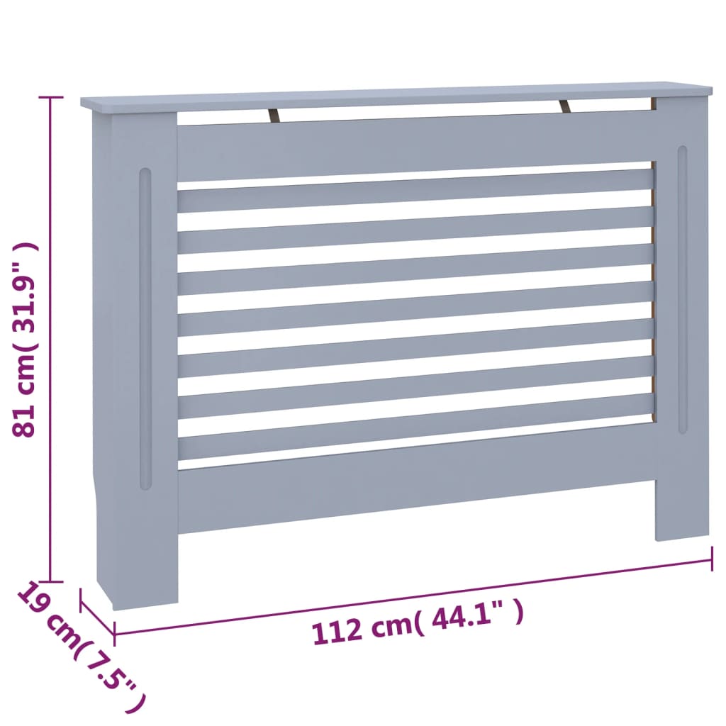 Radiatorombouw 172x19x81,5 cm MDF