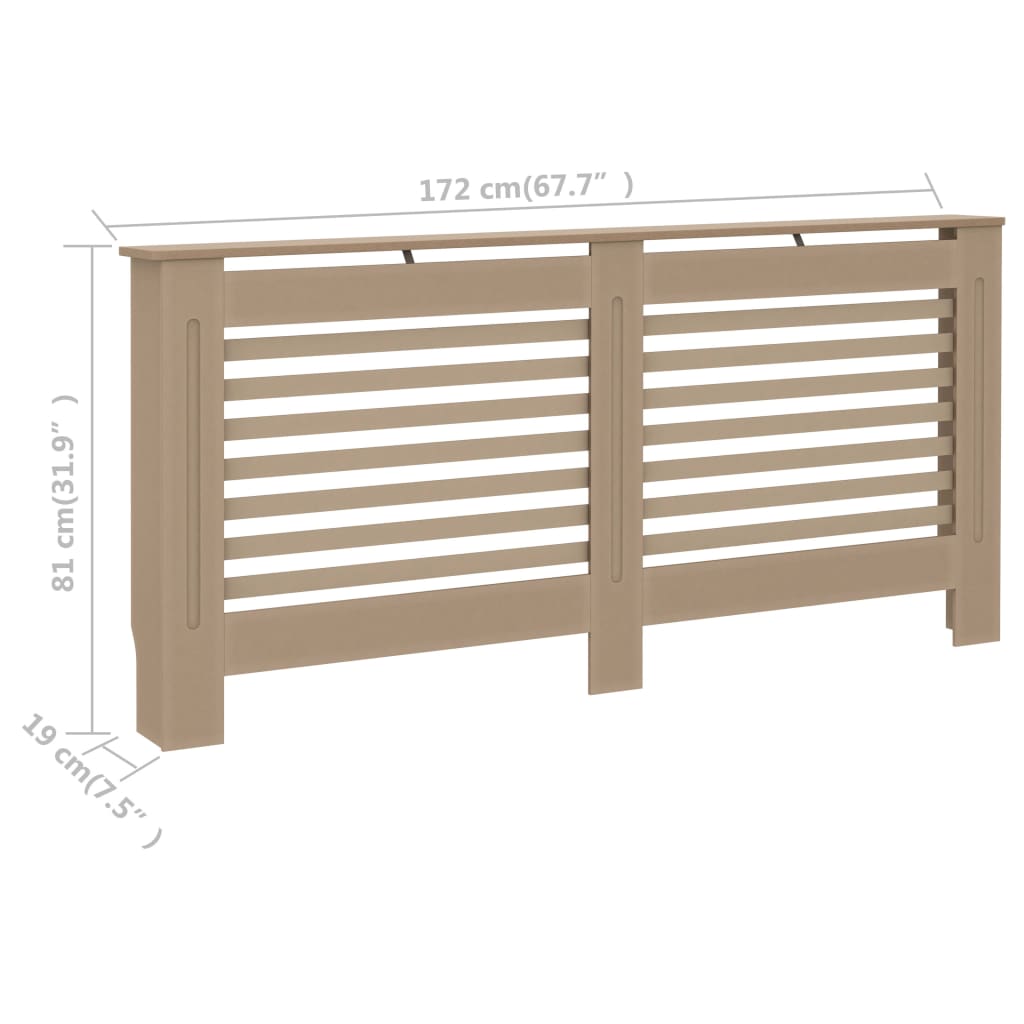 Radiatorombouw 172x19x81,5 cm MDF