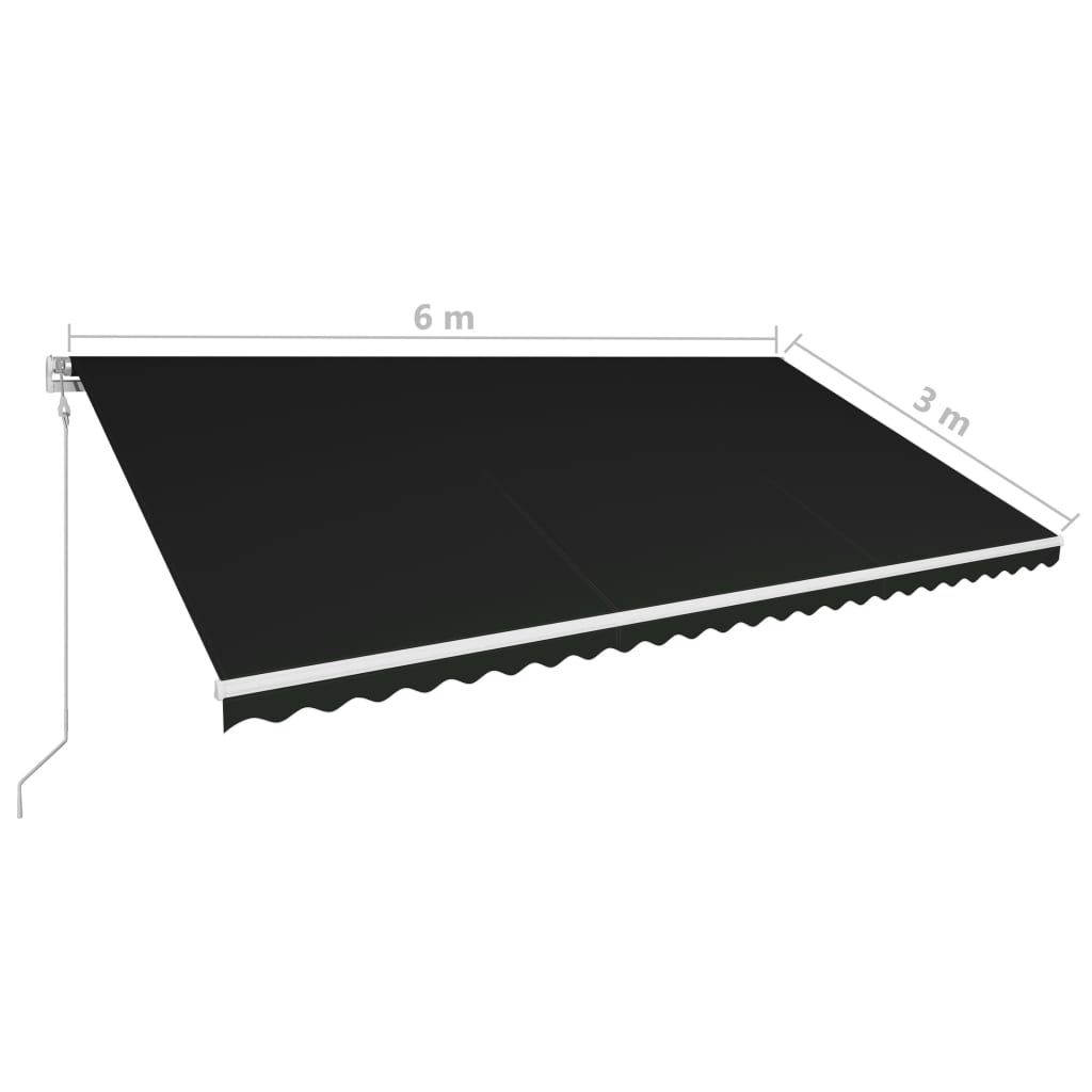 Awning automatically extendable 450x300 cm