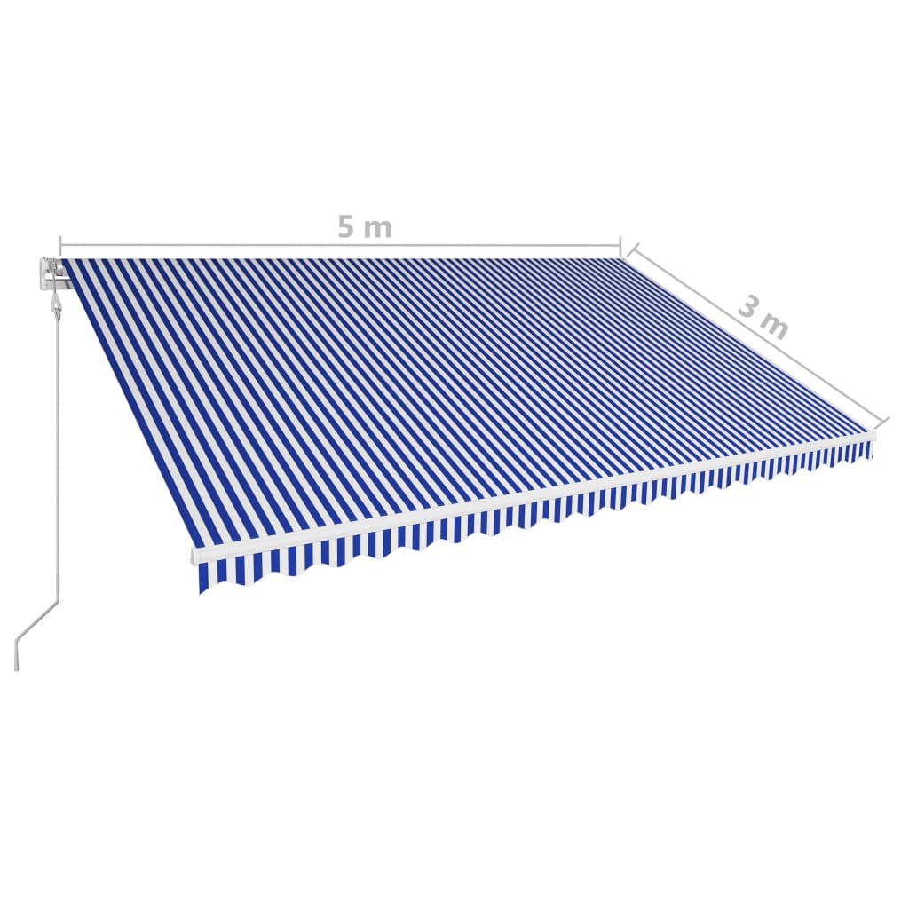 Awning automatically extendable 450x300 cm