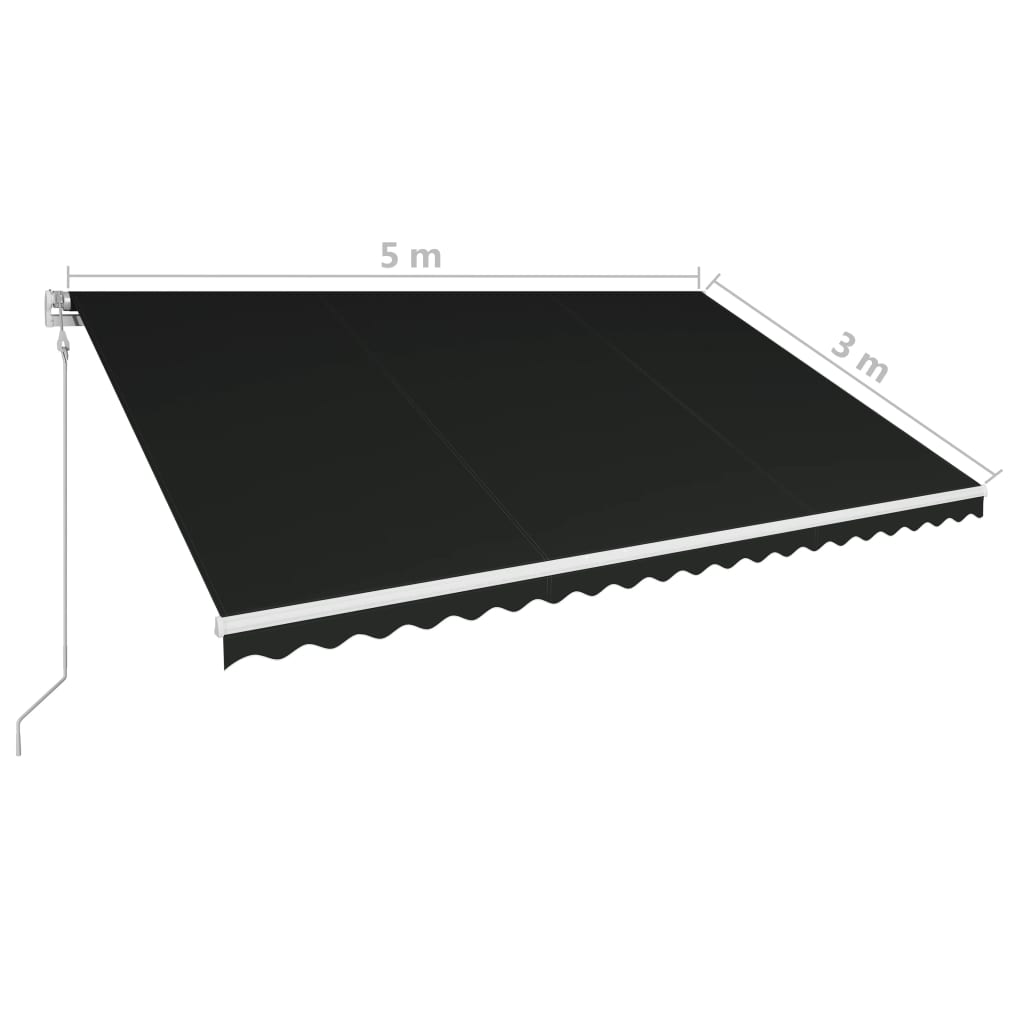 Awning automatically extendable 450x300 cm