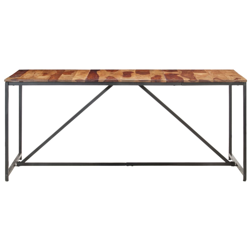 Eettafel 180x90x76 cm massief sheeshamhout