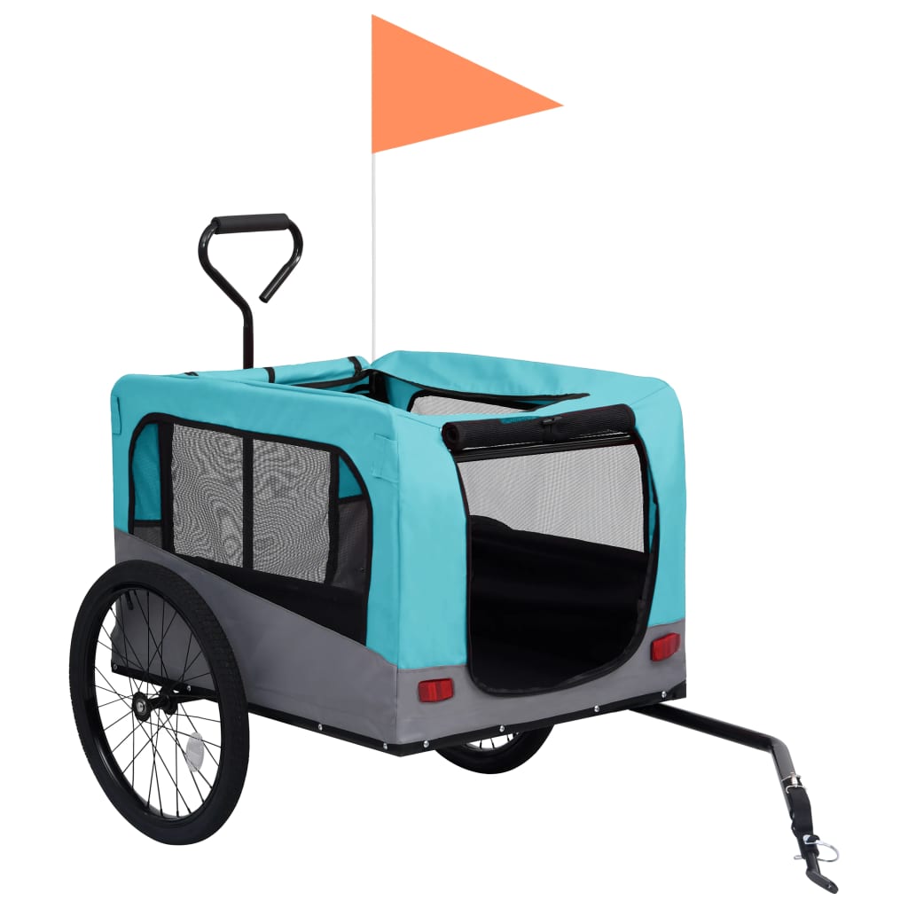 Fietstrailer hondenwagen 2-in-1