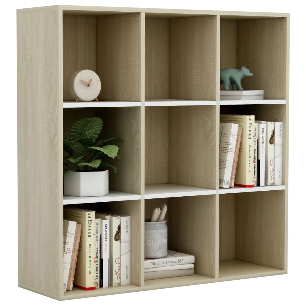 Boekenkast 98x29x97,5 cm bewerkt hout