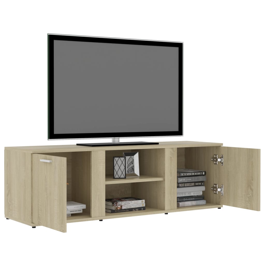 Tv-meubel 120x34x37 cm bewerkt hout