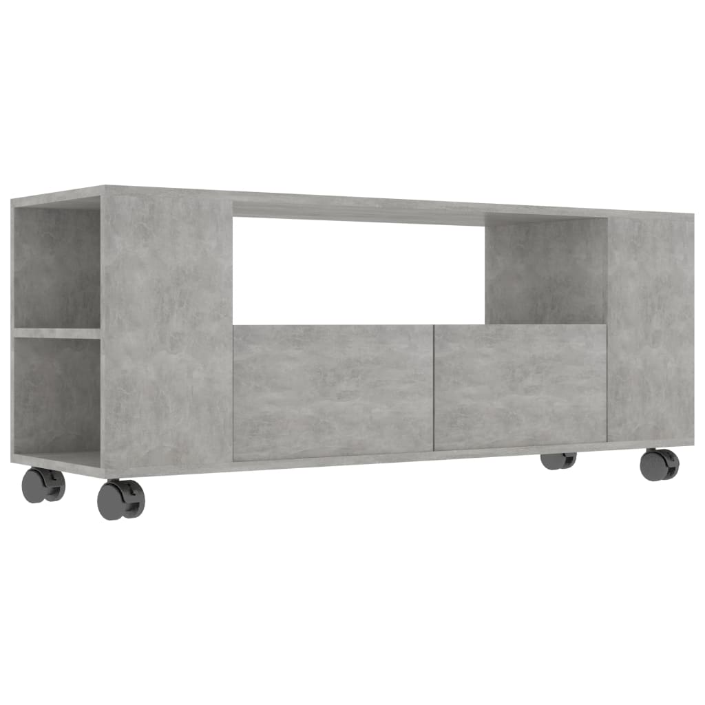 Tv-meubel 120x35x48 cm bewerkt hout eikenkleurig