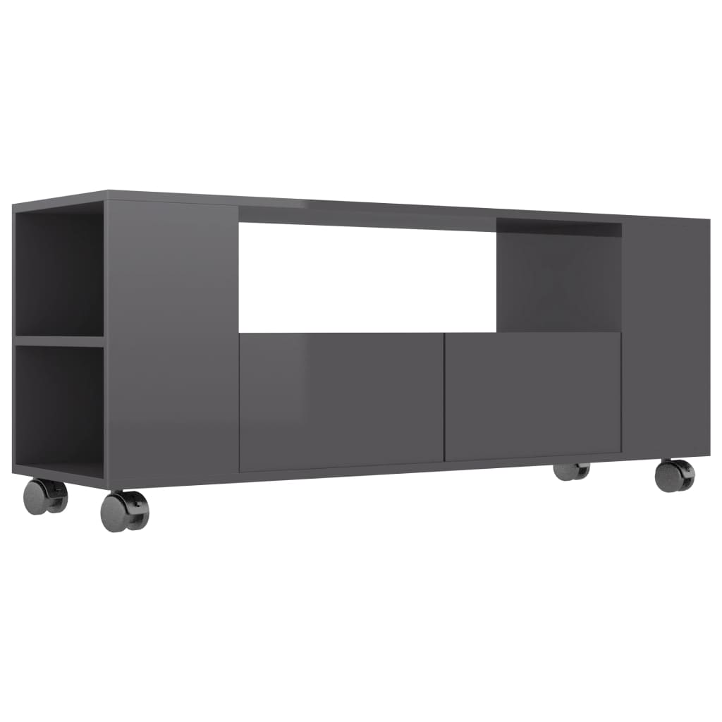 Tv-meubel 120x35x48 cm bewerkt hout eikenkleurig