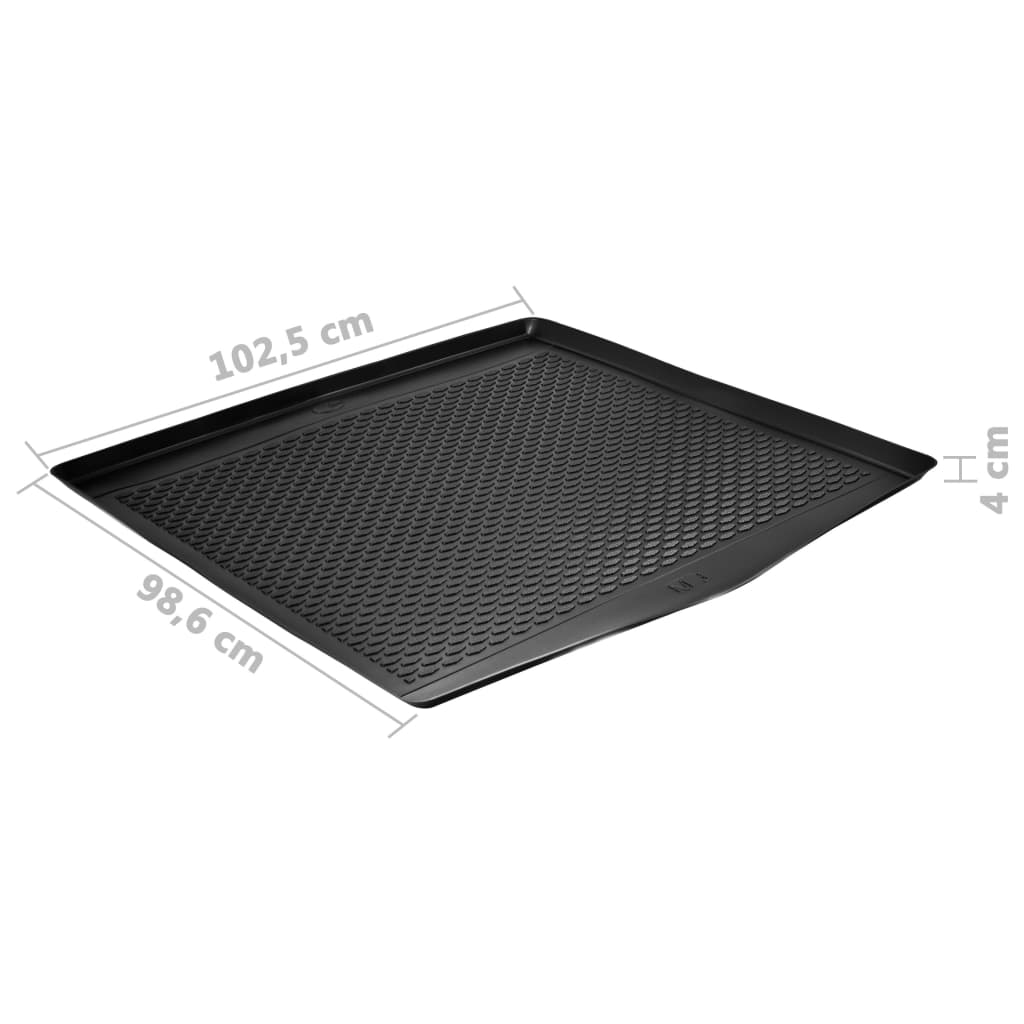 Kofferbakmat voor Seat Toledo (2012-) rubber