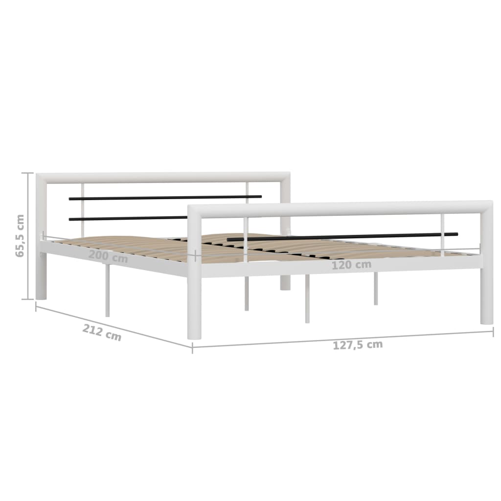 Bedframe metaal 180x200 cm