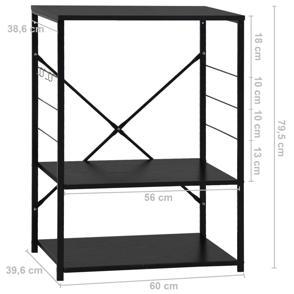 Magnetronkast 60x39,6x79,5 cm bewerkt hout