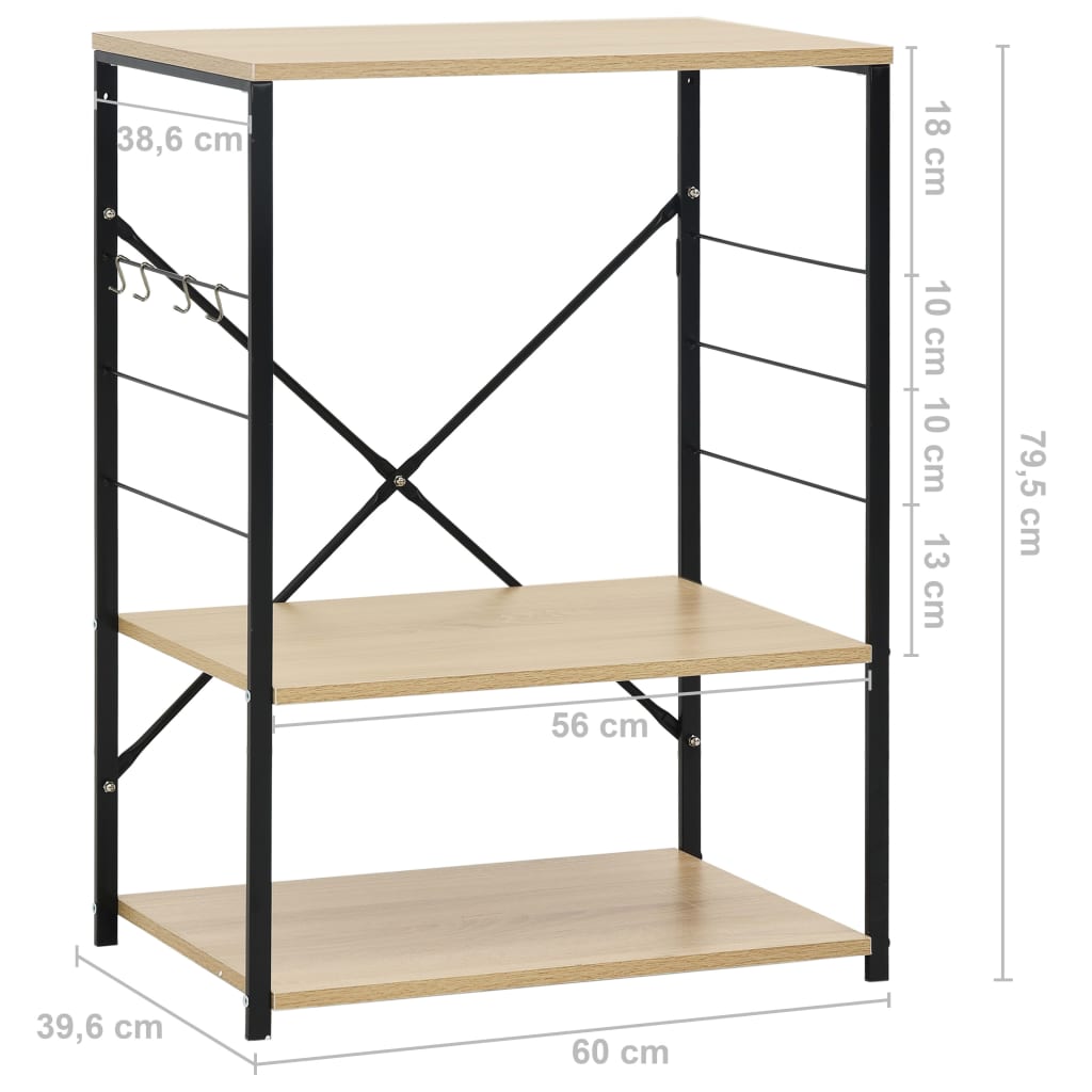 Magnetronkast 60x39,6x79,5 cm bewerkt hout