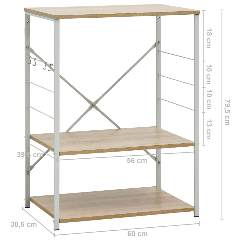 Magnetronkast 60x39,6x79,5 cm bewerkt hout