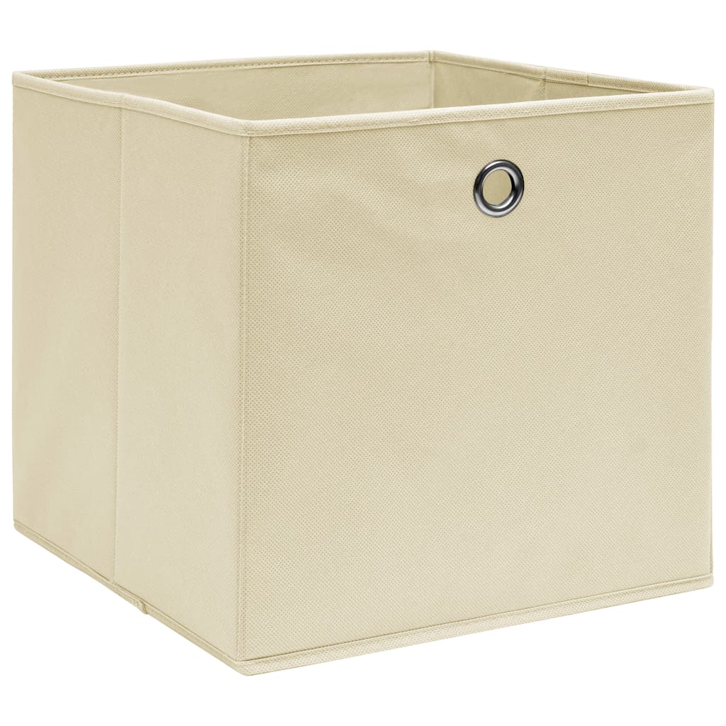 Opbergboxen 4 st 32x32x32 cm stof