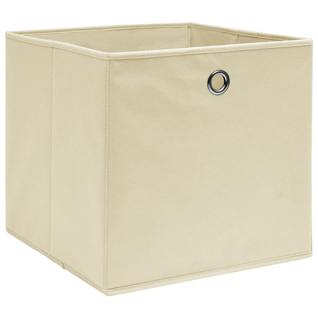 Opbergboxen 4 st 32x32x32 cm stof