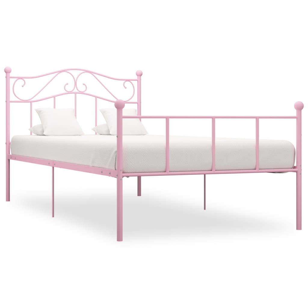 Bedframe metaal 140x200 cm