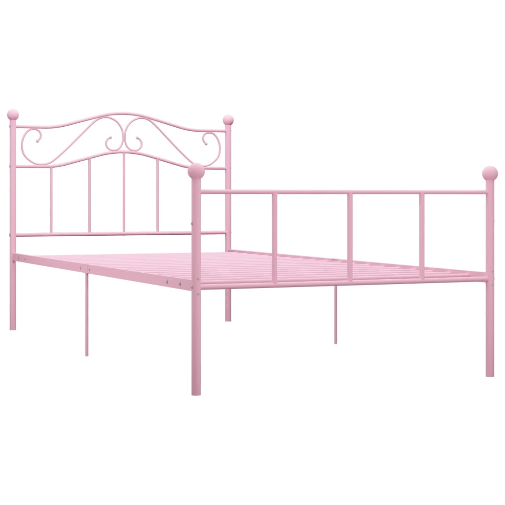 Bedframe metaal 140x200 cm