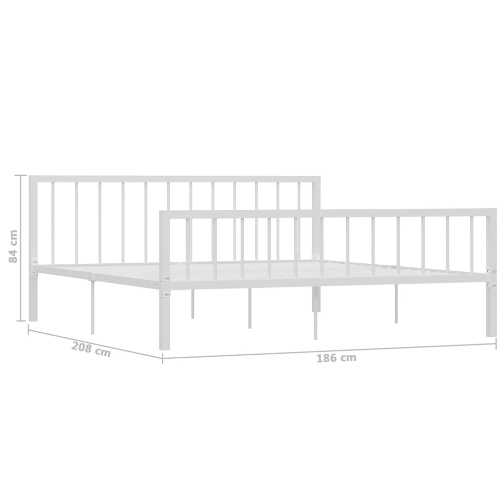 Bedframe metaal 120x200 cm