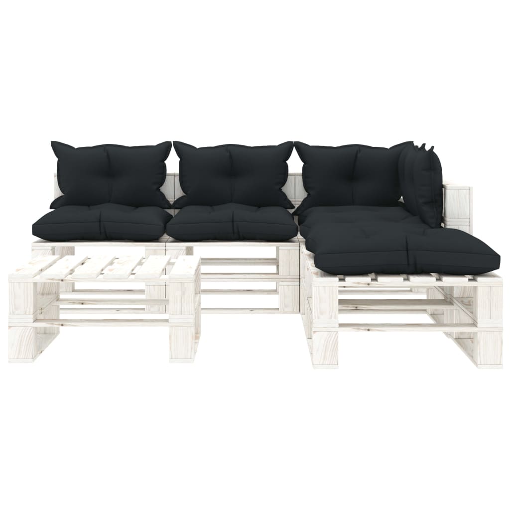 6-delige Loungeset pallet hout