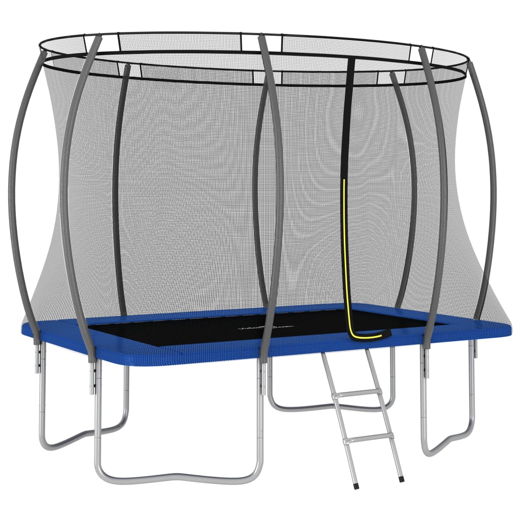 Trampolineset rechthoekig 150 kg 274x183x76 cm