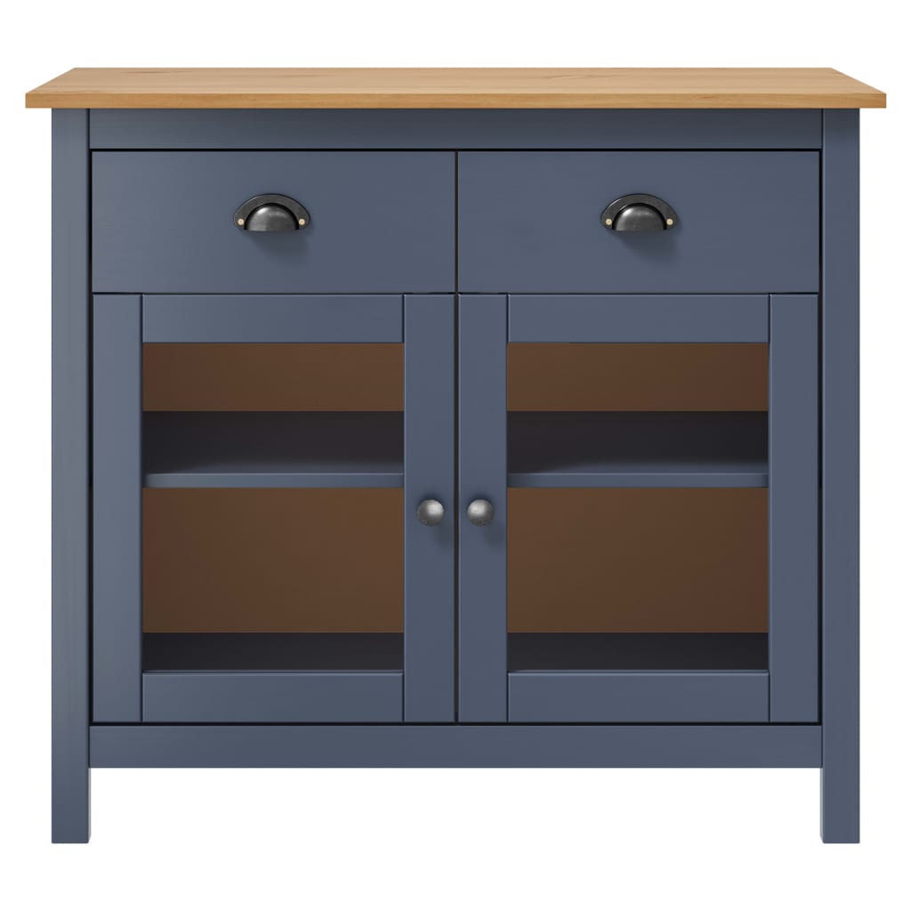 Dressoir Hill Range 90x40x80 cm massief grenenhout