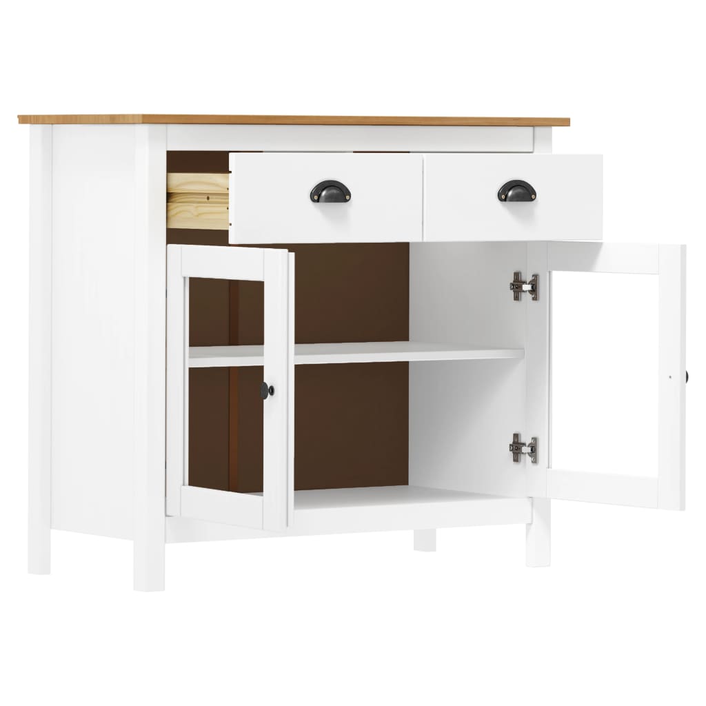 Dressoir Hill Range 90x40x80 cm massief grenenhout