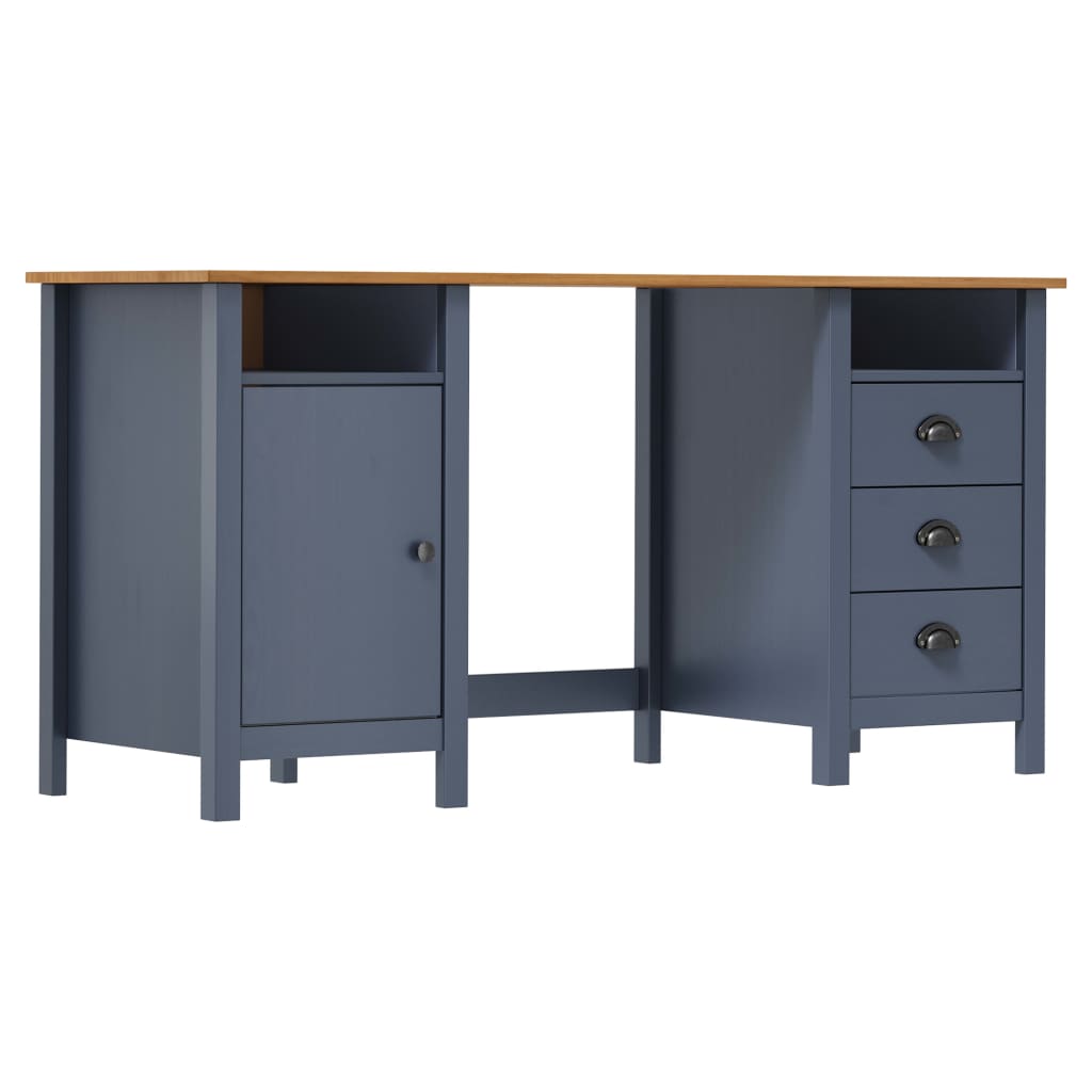 Bureau Hill 150x50x74 cm massief grenenhout