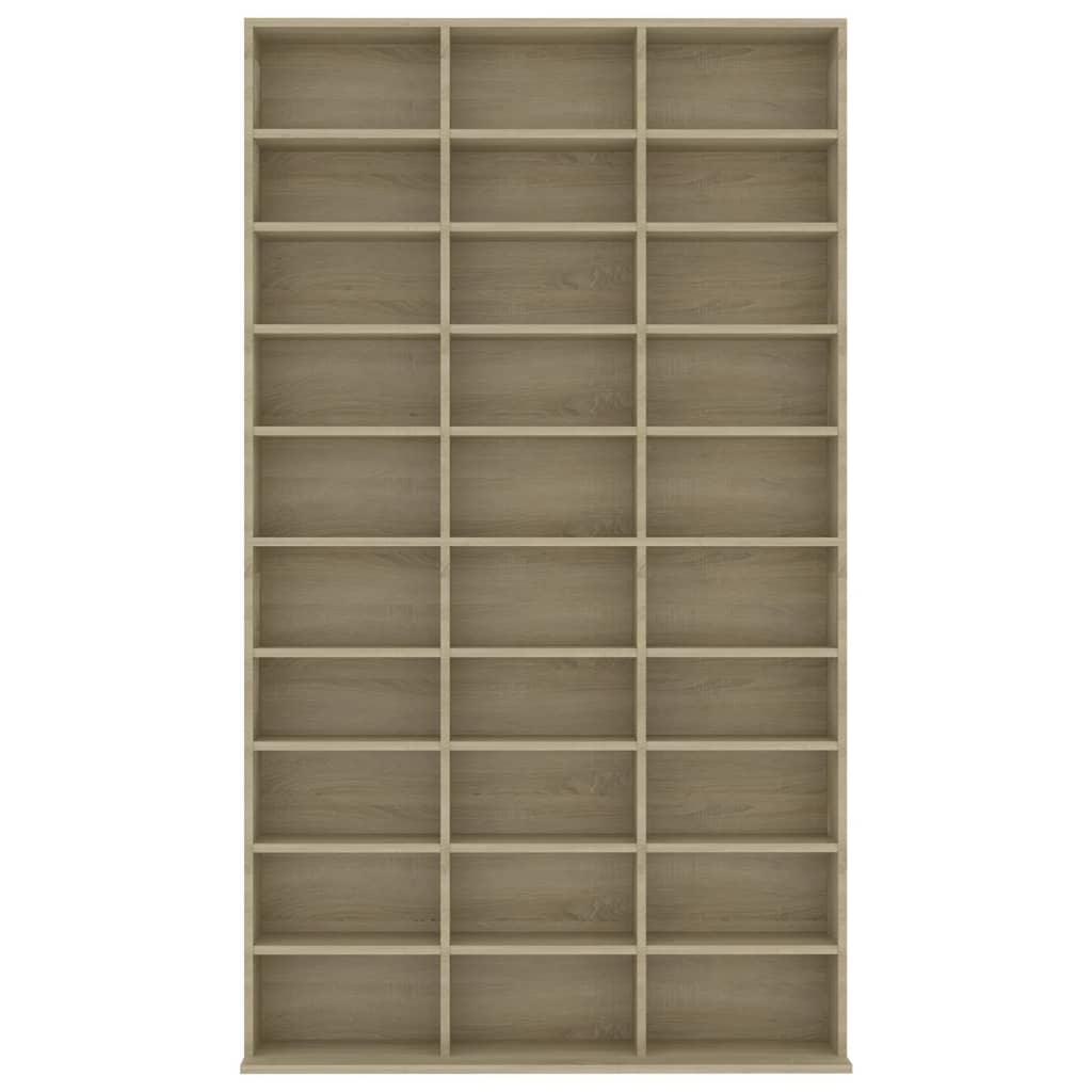 Cd-kast 102x16x177,5 cm bewerkt hout