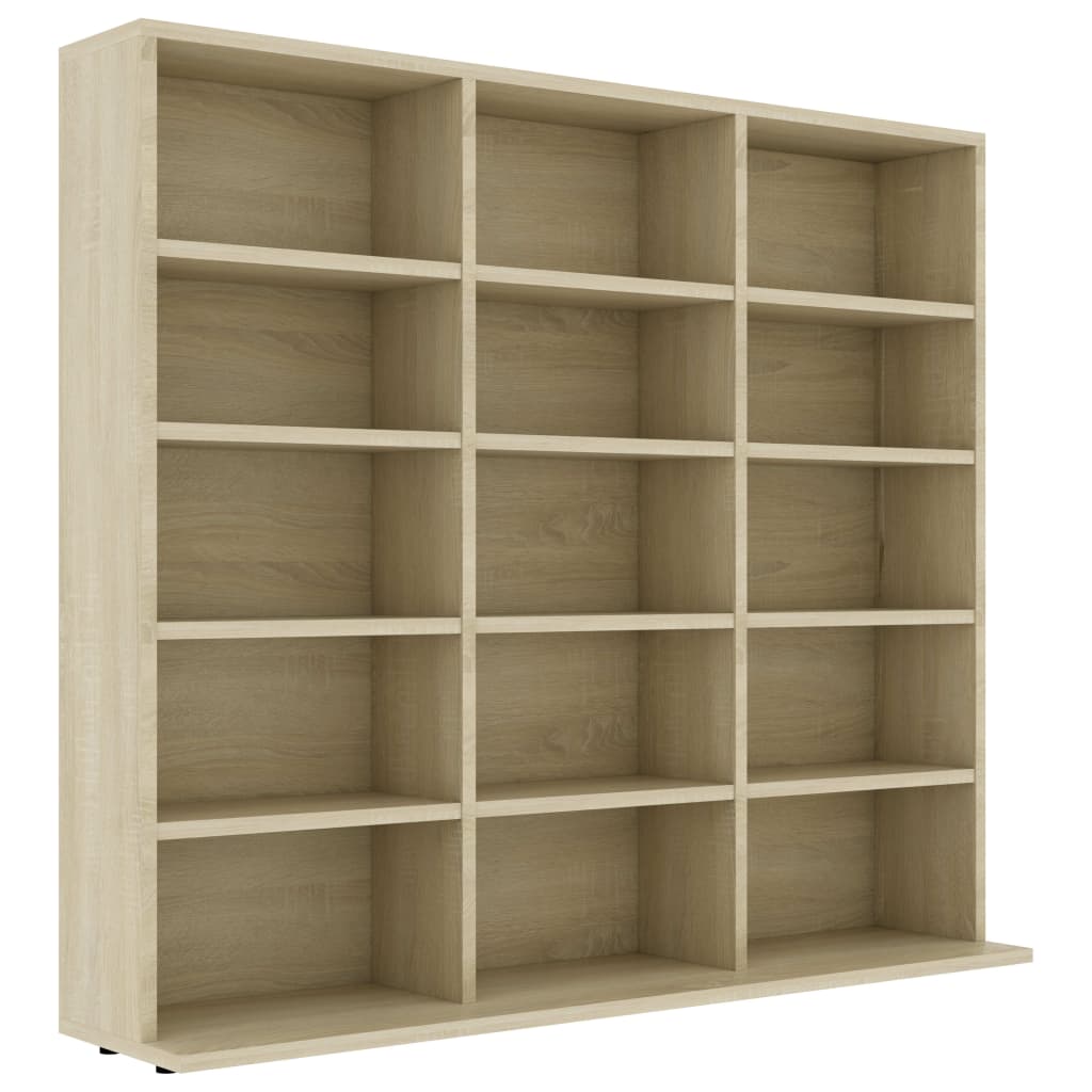 Cd-kast 102x16x177,5 cm bewerkt hout