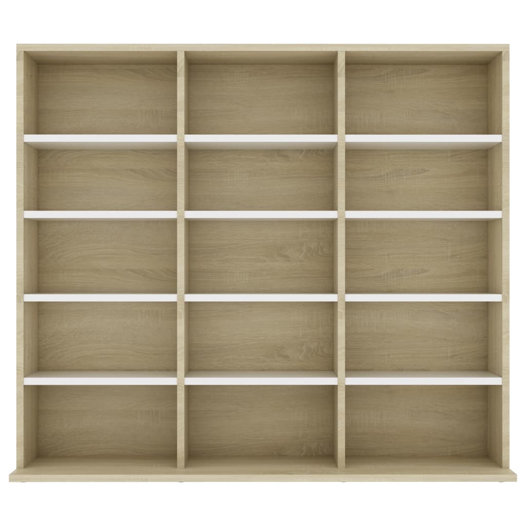 Cd-kast 102x16x177,5 cm bewerkt hout