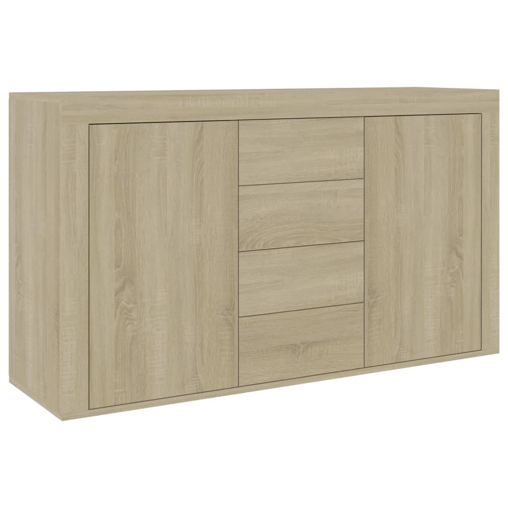 Dressoir 120x36x69 cm bewerkt hout