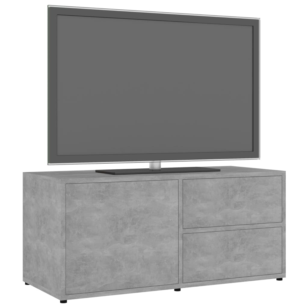 Tv-meubel 80x34x36 cm bewerkt hout eikenkleurig