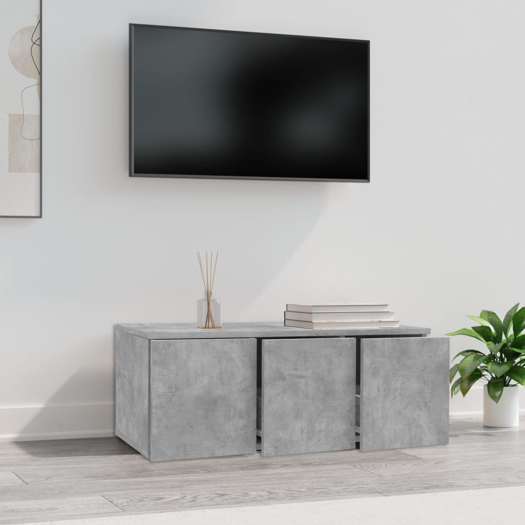 Tv-meubel 80x34x30 cm bewerkt hout