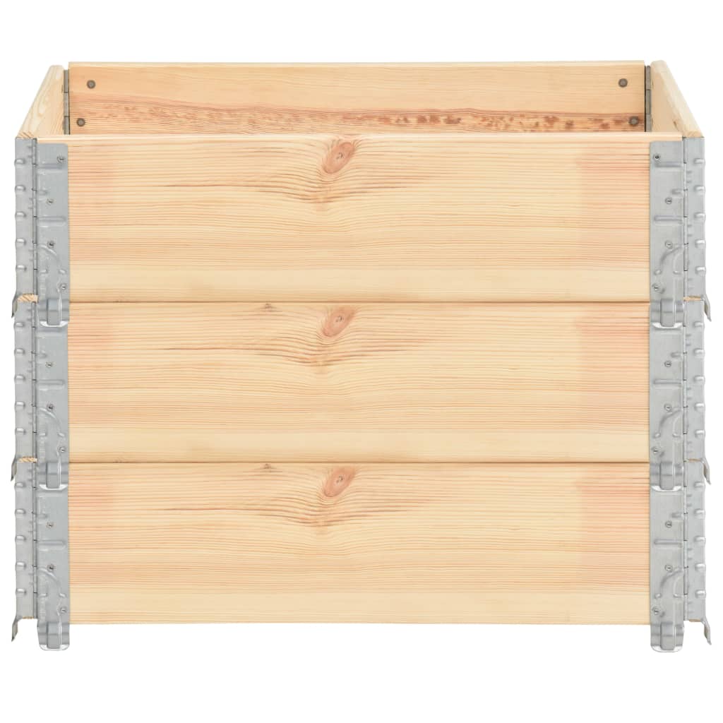 Palletopzetrand 60x80 cm massief grenenhout