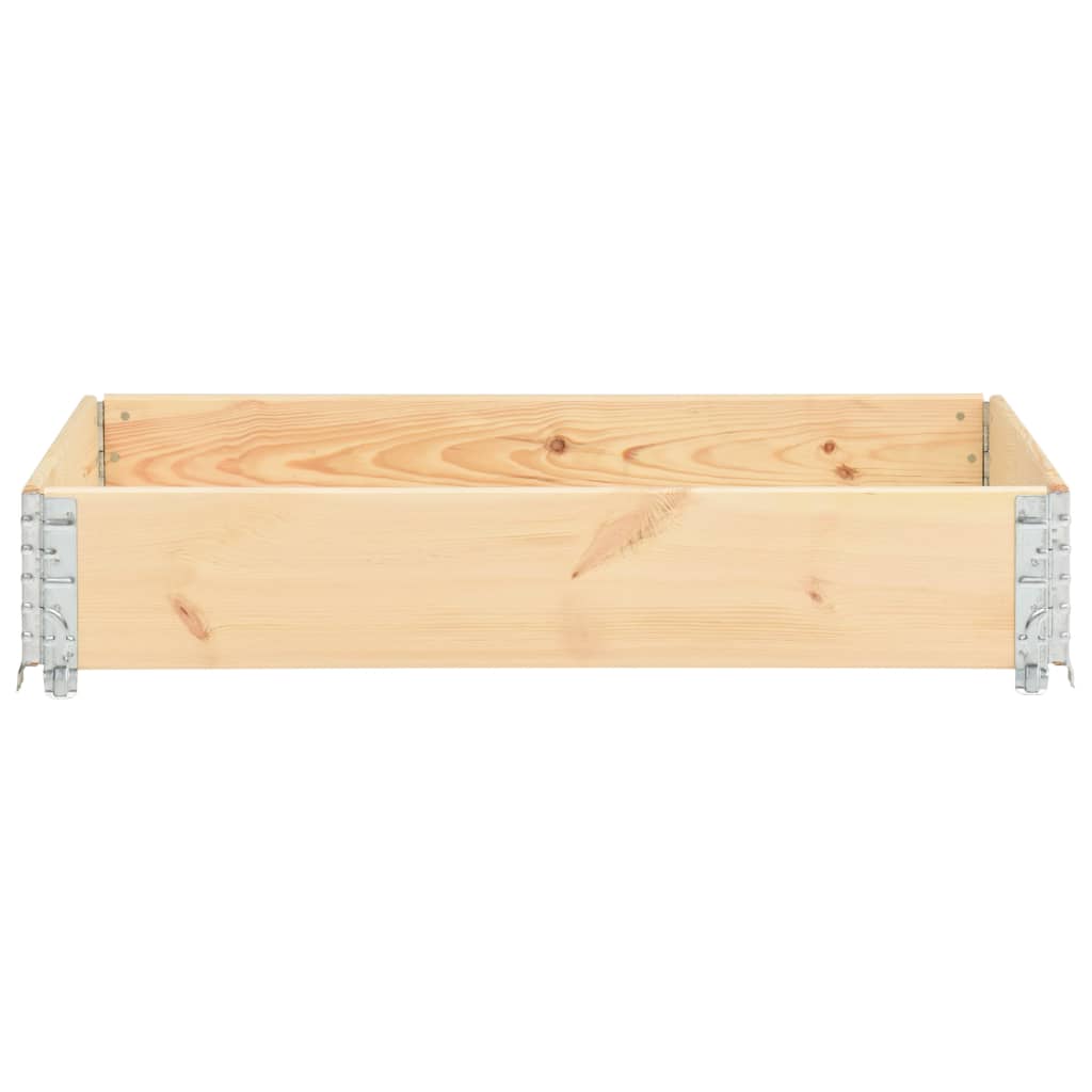 Palletopzetrand 60x80 cm massief grenenhout