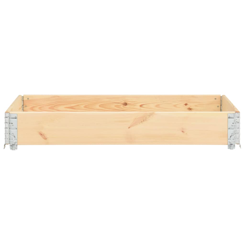 Palletopzetrand 60x80 cm massief grenenhout