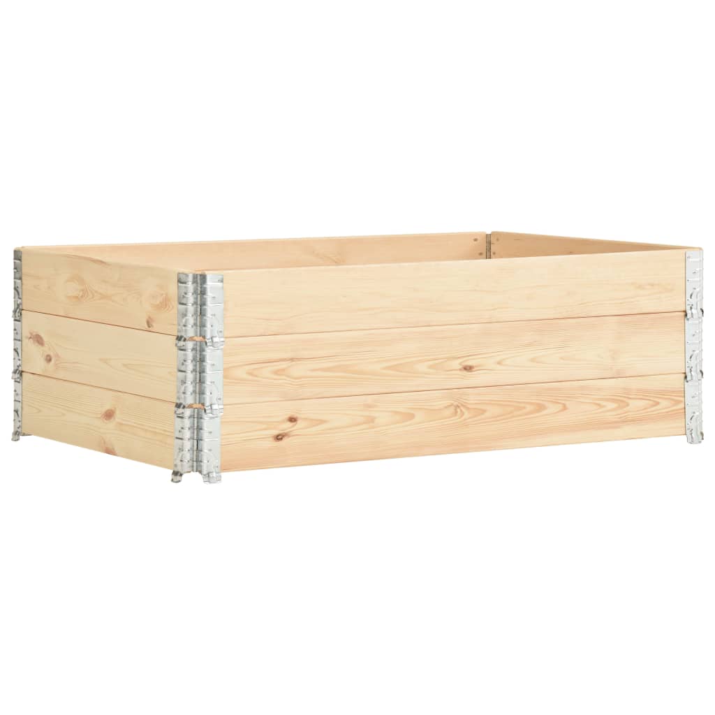 Palletopzetrand 60x80 cm massief grenenhout