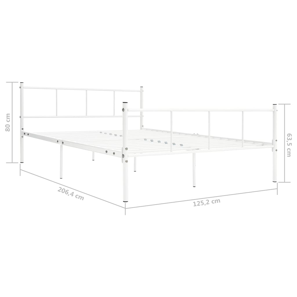 Bedframe metaal 180x200 cm