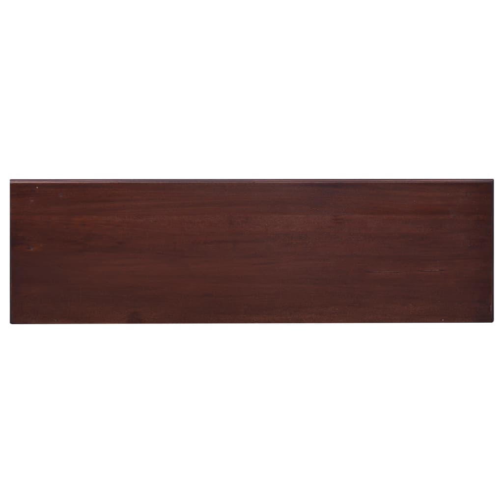 Tv-meubel 100x30x45 cm massief mahoniehout lichtkoffiekleurig