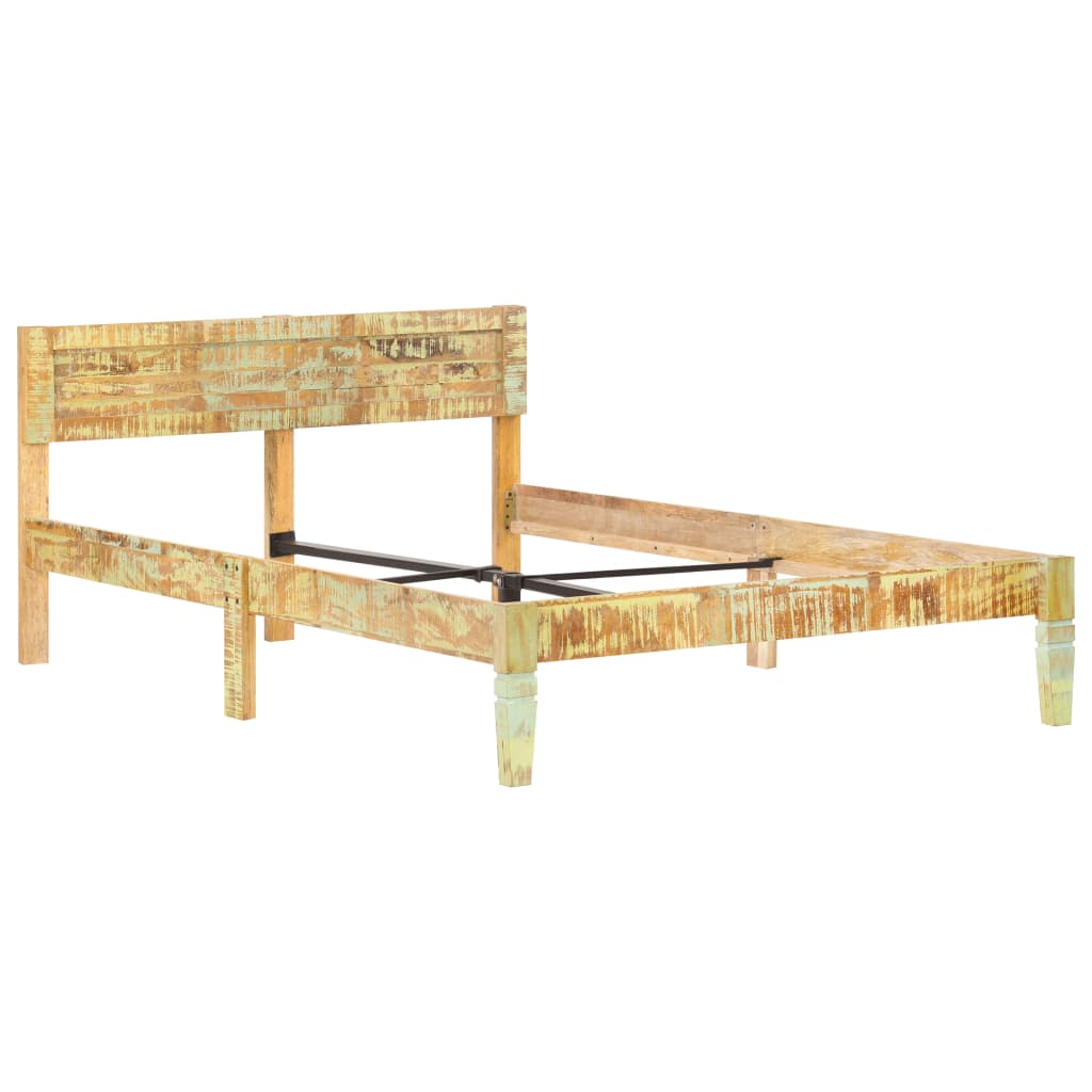 Bedframe massief gerecycled hout 180x200 cm