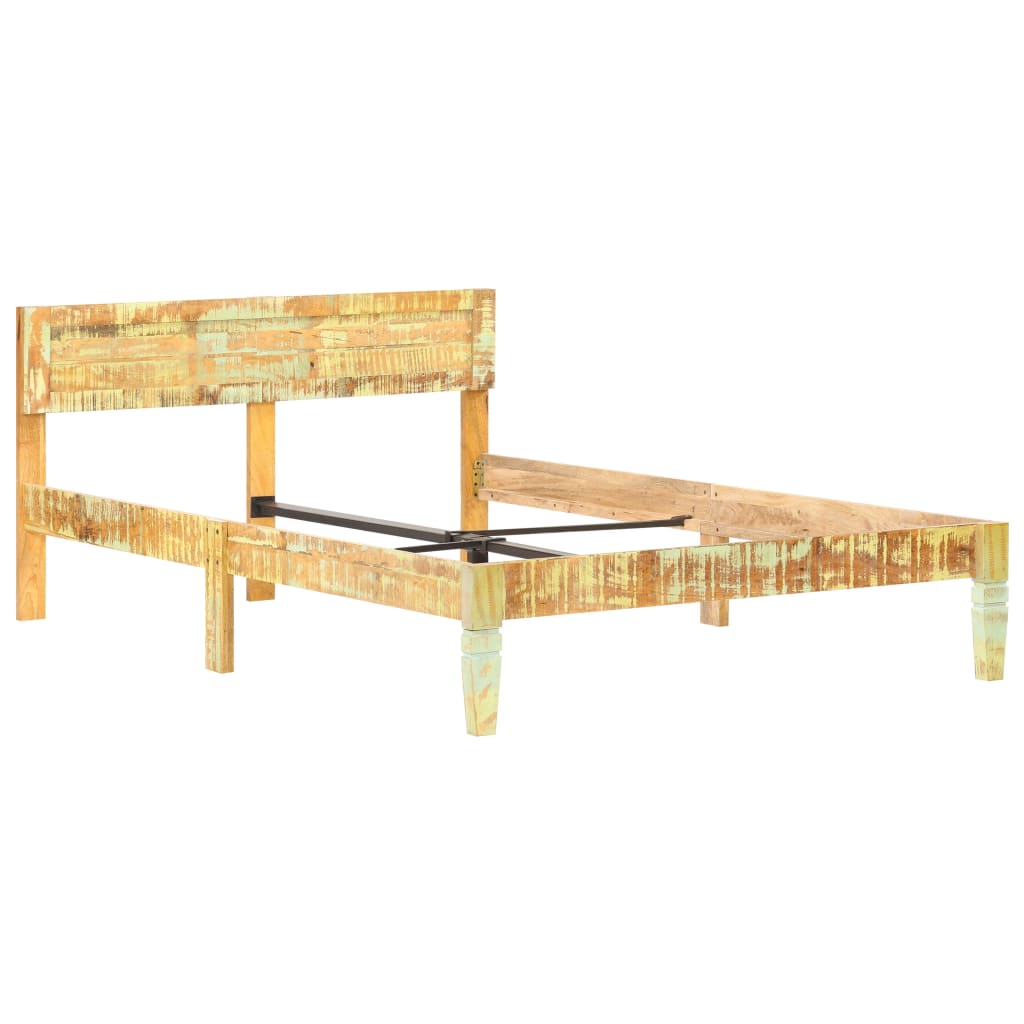 Bedframe massief gerecycled hout 180x200 cm