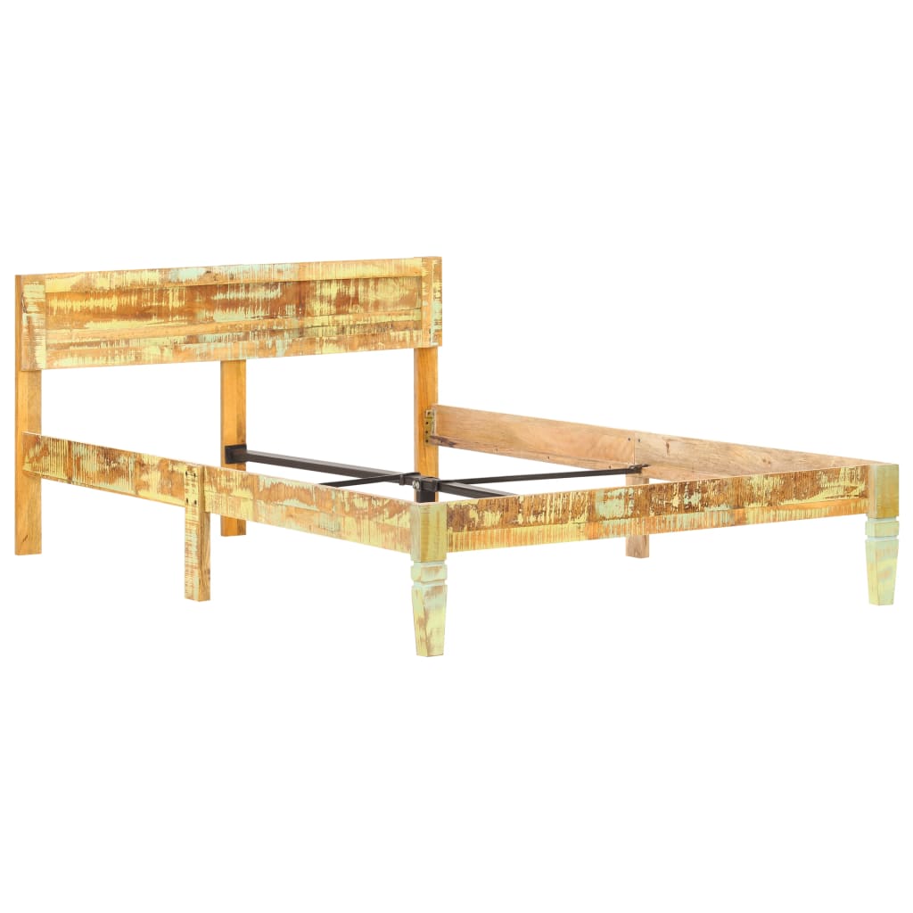 Bedframe massief gerecycled hout 180x200 cm