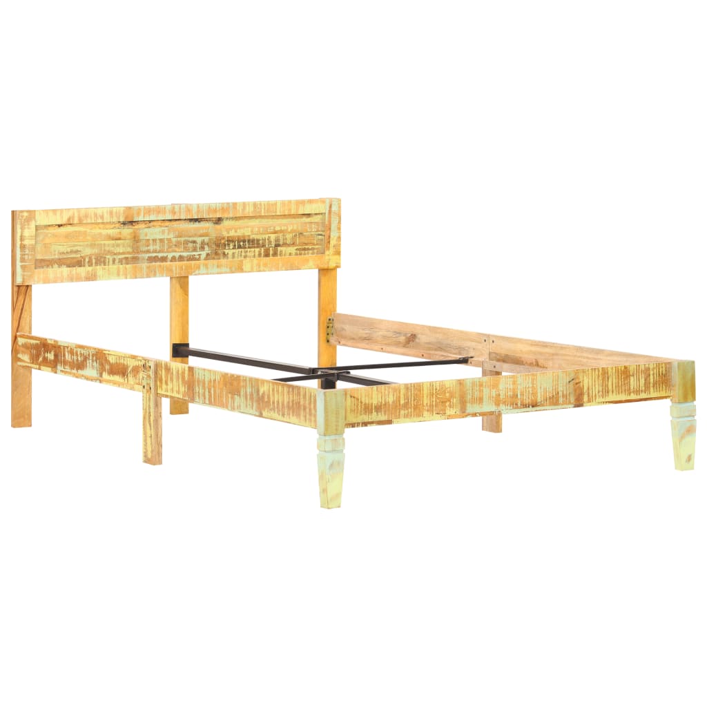 Bedframe massief gerecycled hout 180x200 cm