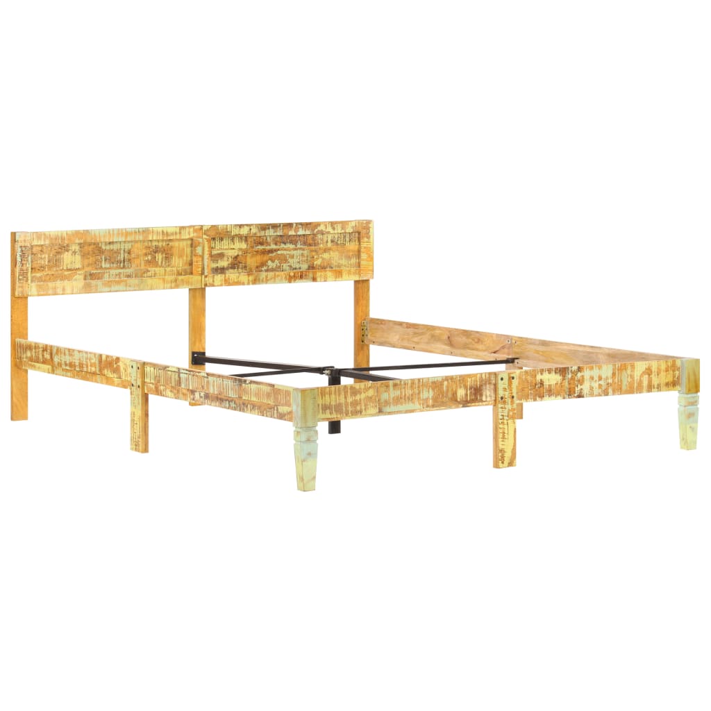 Bedframe massief gerecycled hout 180x200 cm